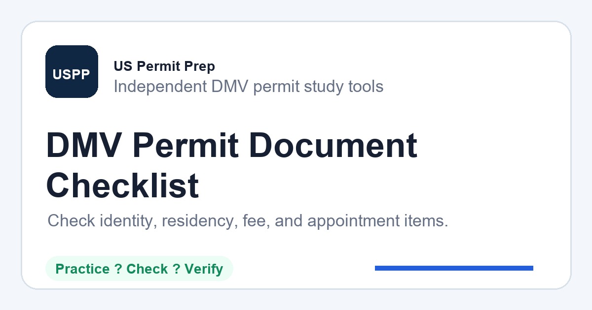 Iowa Learner Permit Documents Checklist (2026)