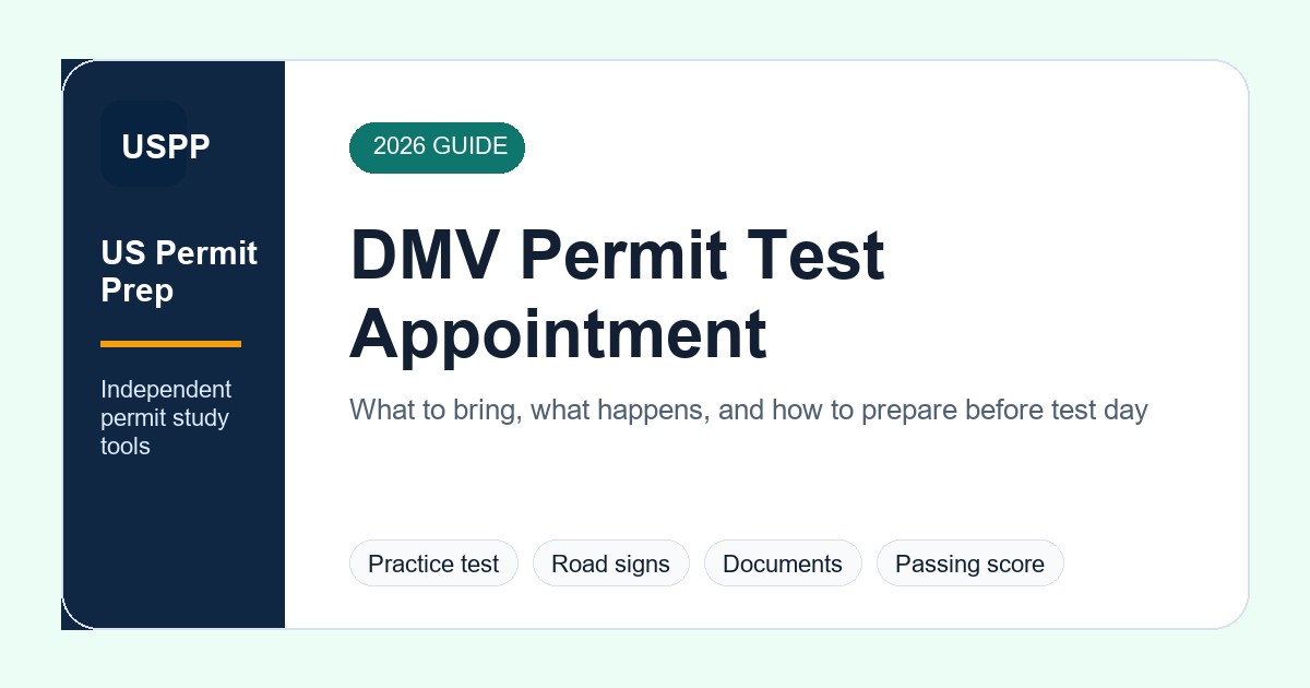 Deshttring Permit What To Expect At Your DMV Permit Test Appointment (2026) – US Permit Prep