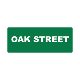 Street Name Sign guide road sign