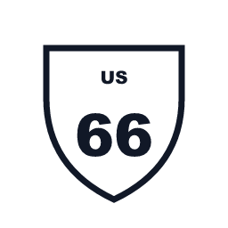 U.S. Route Marker guide road sign