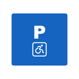 Accessible Parking regulatory road sign