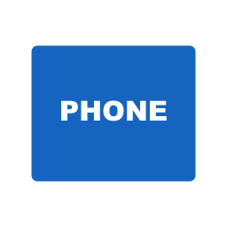 Telephone service road sign